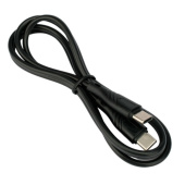 Кабель USB Type-C(m) - USB Type-C(m),  1.0м, черный, 3А, 60Вт, PD/QC3.0, USB 2.0, Cablexpert CCB-USB
