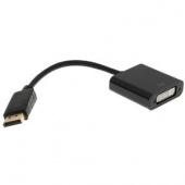 Кабель-переходник DisplayPort (m) - DVI-D (f) 0.2м FinePower (ADmDvidfB), черный