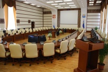 Оснащение большого конференц-зала правительства Республики Бурятия