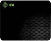 Коврик для мыши Cactus CS-MP-D02M Black Mesh (средний, 300x250x3мм, черный)