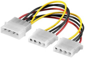 Кабель питания Molex (4pin) - 2xMolex 0.18м Ningbo