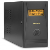 Источник бесперебойного питания Exegate Power Smart ULB-850.LCD.AVR.4C13.RJ (850ВА, 480Вт, LCD, AVR,