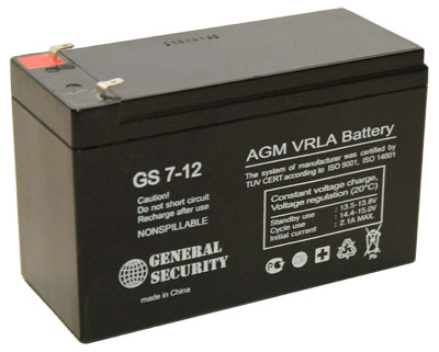 Аккумуляторная батарея GS 12В 7Ач