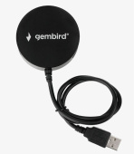 USB-Hub Gembird  UHB-241B, 4 порта USB, кабель 50см, черный