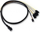 Кабель ACD Cable ACD-SFF8643-SATASB-08M, INT SFF8643-to-4*SATA+SB ( HDmSAS -to- 4*SATA+SideBand inte