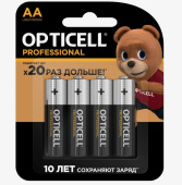 Батарейка Opticell Professional LR6 AA (4шт.)