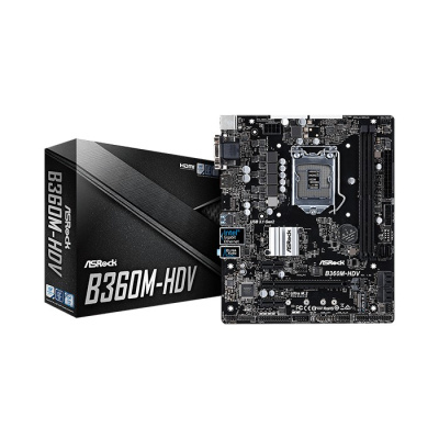 Материнская плата Asrock B360M-HDV Soc-1151v2 Intel B360