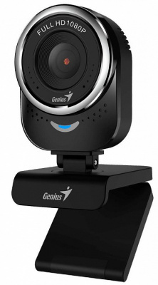 ВЕБ-камера Genius Webcam QCam 6000 черная (Black), 1080p Full HD, Mic, 360°
