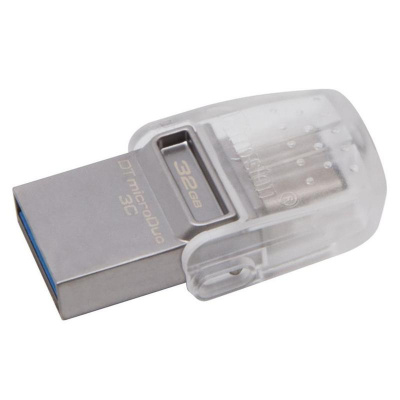 Флешка 32Gb USB 3.0 Kingston Kingston DataTraveler microDuo 3C, USB 3.1
