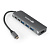 Док-станция 7-в-1 ExeGate DUB-21C/PD/CR/H (кабель-адаптер USB Type-C -> 2xUSB3.0 + Card Reader + Typ
