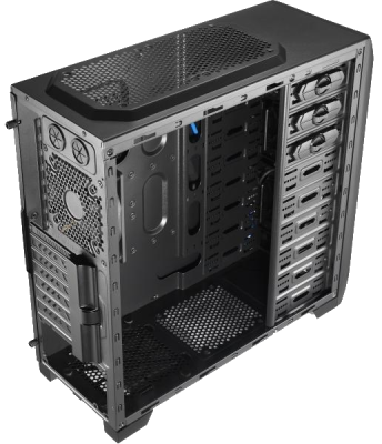 Корпус Aerocool Vs-92 Black Edition черный w/o PSU ATX 1x120mm 2xUSB3.0 audio bott PSU - 2