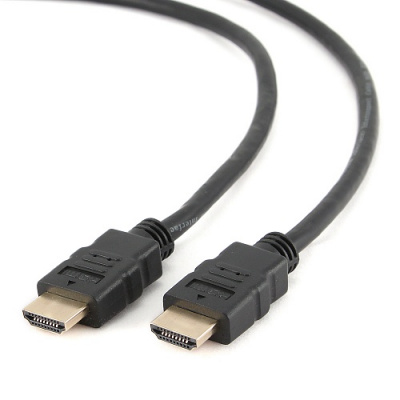 Кабель HDMI - HDMI, черный, позолоченные контакты, экранированный, 10м.  v1.4 (CC-HDMI4-10M)