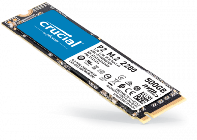 Накопитель SSD Crucial P2 500GB M.2 2280 NVMe PCIe