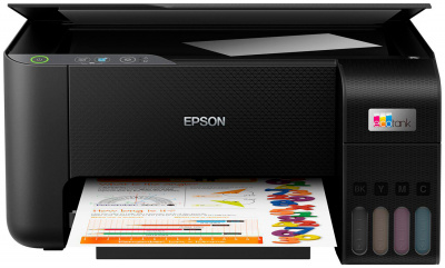 МФУ Epson L3251 принтер струйный+сканер+копир (A4, до 33 (15) стр/мин, 5760x1440dpi, сканирование