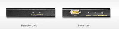 Вид спереди KVM ATEN CE-250A
