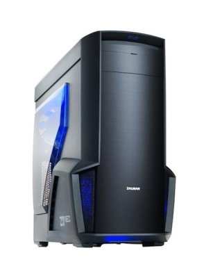Корпус Zalman Z11 Neo черный w/o PSU ATX SECC 1*120mm fan 2*USB2.0 audio HD screwless bott PSU