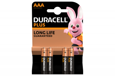 Батарейка Duracell Simply LR03-4BL MN2400 AAA (4 шт.)