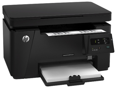 МФУ HP LaserJet Pro M125ra принтер+сканер+копир (A4, 20ppm, 1200dpi, 128Mb, лоток 150л, USB2.0, 8000