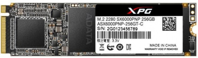 Накопитель SSD A-Data PCI-E x4 256Gb ASX6000PNP-256GT-C SX6000 Pro M.2 2280