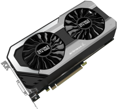 Видеокарта Palit NVIDIA GeForce GTX 1060 Super JetStream [PCI-E 3.0, 6GB, 192bit, GDDR5, 1620/8000,