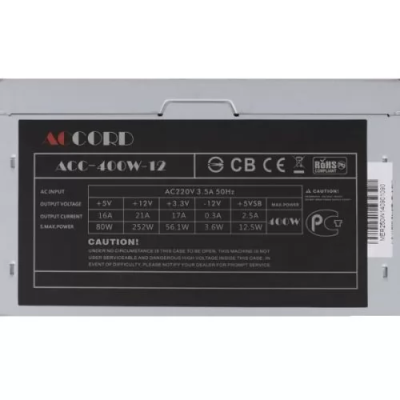 Accord ACC-400W-12 APFC IRU