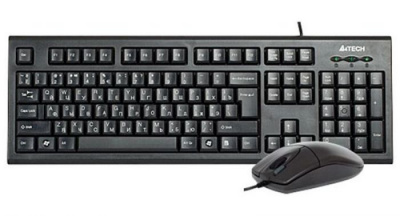 Клавиатура + мышь A4Tech KR-8520D USB, Black