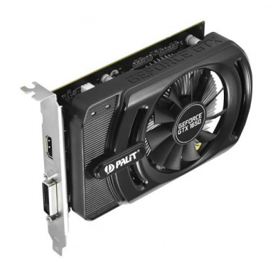 Видеокарта Palit PCI-E PA-GTX1650 STORMX 4G nVidia GeForce GTX 1650