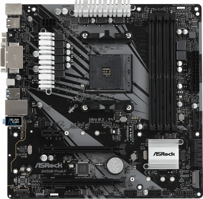 Asrock B450M PRO4-F