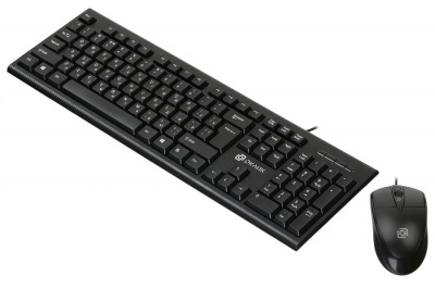 Клавиатура + мышь Oklick 640M, USB, black