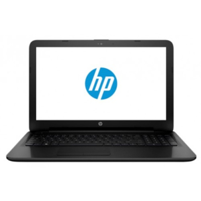 Ноутбук HP 15-af002ur E1 6015/2Gb/500Gb/DVD-RW/AMD Radeon R2/HD (1366x768)/Win8.1 64/black/WiFi/Cam