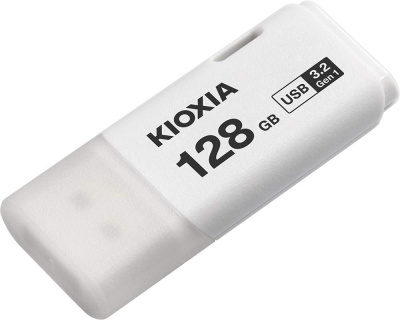 Флэшка 128Gb USB 3.1 Toshiba Kioxia TransMemory U301 LU301W128GG4, белая