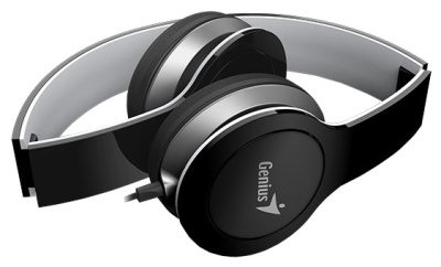 Наушники Genius HS-M430 накладные с оголовьем, микрофон, черные 2