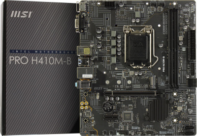 Материнская плата MSI PRO H410M-B