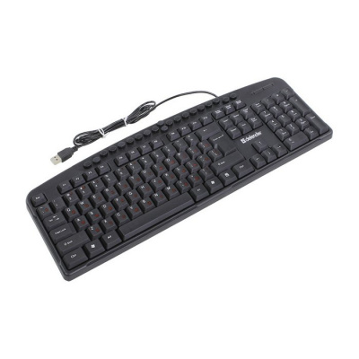 Клавиатура Defender Atlas HB-450 мультимедиа, черная