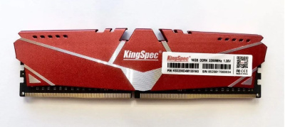Память DDR4 16Gb 3200MHz Kingspec KS3200D4M13516G CL19 1.35V 288-pin Heat sink