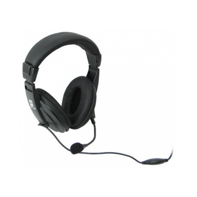 Гарнитура Defender Gryphon HN-750  Black, c регу. громкости стерео