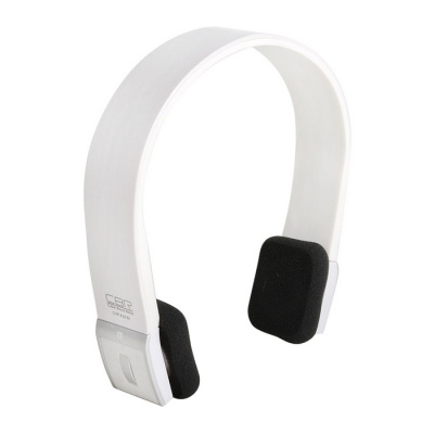 Гарнитура Bluetooth CBR CHP636 White, Bt v.2.1, регул. оголовье, кл. упр. треками, софттач, Bluetoot