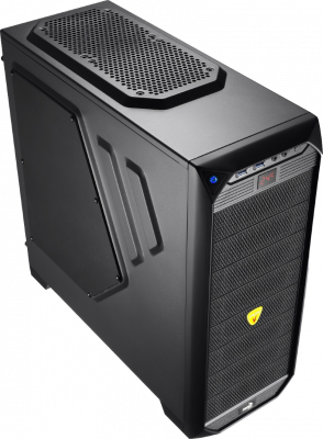 Корпус Aerocool Vs-92 Black Edition черный w/o PSU ATX 1x120mm 2xUSB3.0 audio bott PSU - 1