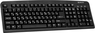 Клавиатура Defender Element HB-520 PS/2, черный