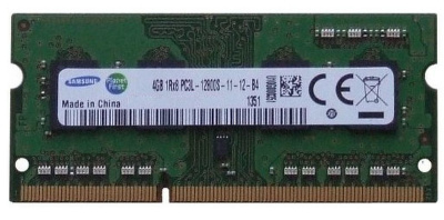 Память SODIMM 4GB DDR3L 1600MHz Samsung 1.35V