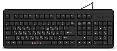 Клавиатура Oklick 140M, USB, черная - 1
