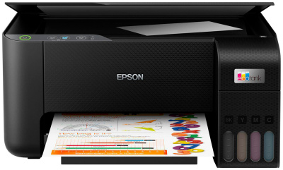 МФУ Epson L3211 принтер струйный+сканер+копир (A4, до 33 (15) стр/мин, 5760x1440dpi, сканирование 12