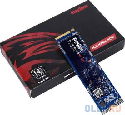 Накопитель SSD Kingspec PCI-E x4 1Tb NE-1TB