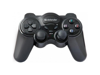 Геймпад Defender GAME RACER TURBO RS3 USB 12 кнопок + два аналоговых джойстика + кнопка AUTO12 - 2