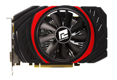 Видеокарта 2048Mb PCI-E Radeon R7 360 PowerColor 128b GDDR5 OC 1050/6000, DVI/HDMI/DP/HDCP (AXR7 360