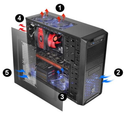 Корпус Thermaltake Versa G2 VO700A1N3N