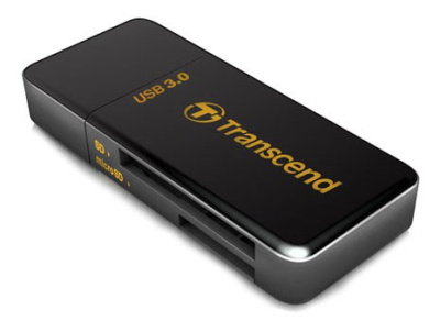 Карт-ридер Transcend USB3.0 SD/microSD Card Reader (TS-RDF5K), черный