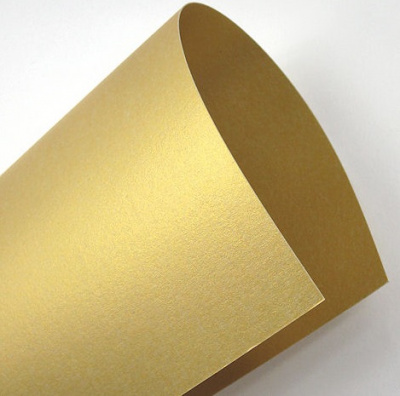 Бумага A3+ 250 г м2 дизайнерская с покрытием Favini Majestic Digital Metallic Золотой