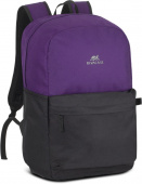 Рюкзак для ноутбука 15.6 Riva Mestalla 5560 фиолетовый черный полиэстер
