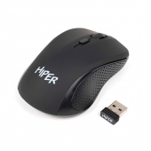 Мышь HIPER WIRELESS MOUSE OMW-5700 1600 dpi, Bluetooth + USB, 6 but, SoftTouch, black